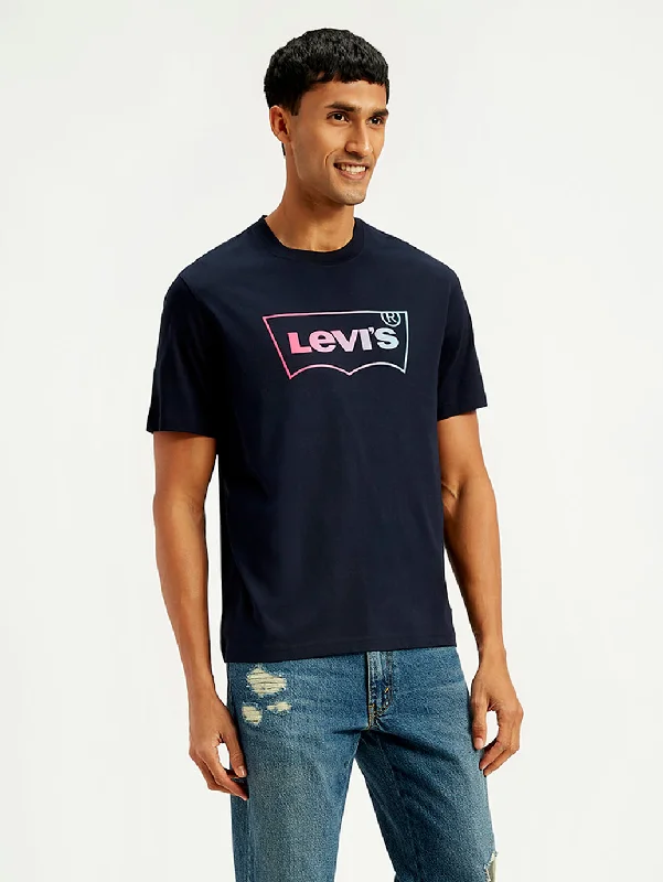 Sweet Breath Men's Brand Logo Regular Fit T-Shirt