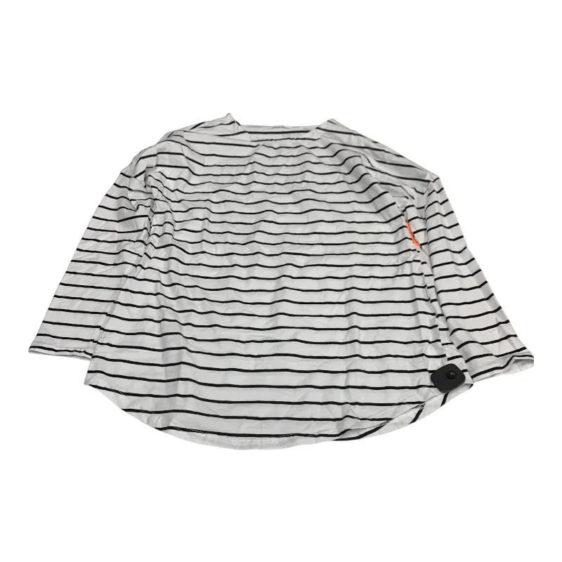 Top Long Sleeve By Clothes Mentor In Striped Pattern, Size: 2x