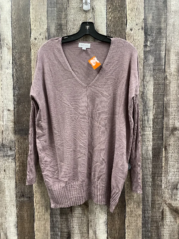 Cozy Fashion Top Long Sleeve By Evereve In Mauve, Size: Xs