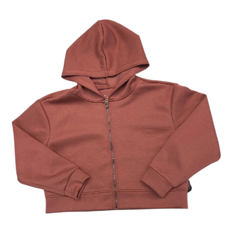Windbreaker fashion Top Ls By A New Day In Red, Size:L