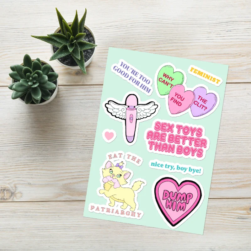 Sassy Feminist Sticker Sheet