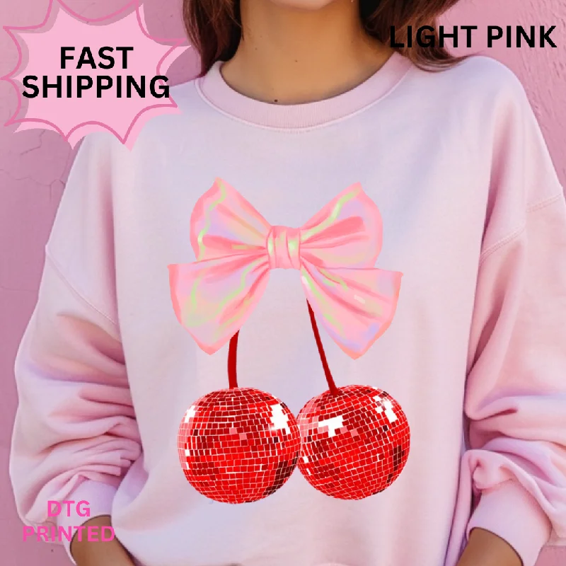 DISCO CHERRY SWEATSHIRT