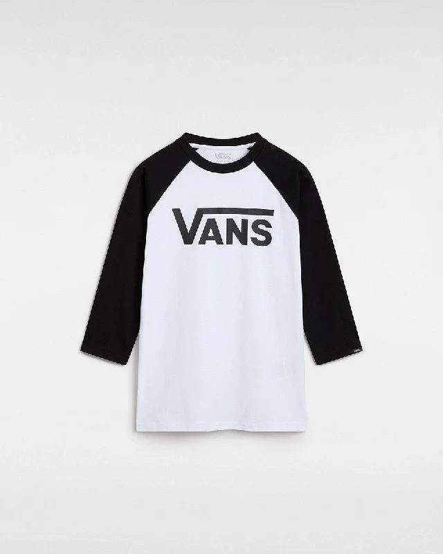 Vans Kids Classic Raglan T-Shirt (8-14 Years) - Black