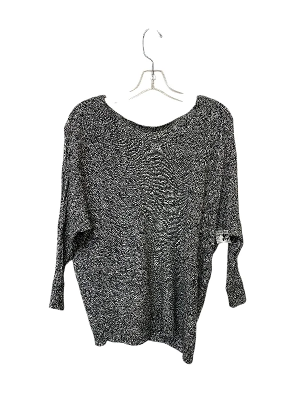 Nightclub Style Top Long Sleeve By New York And Co In Grey, Size: S