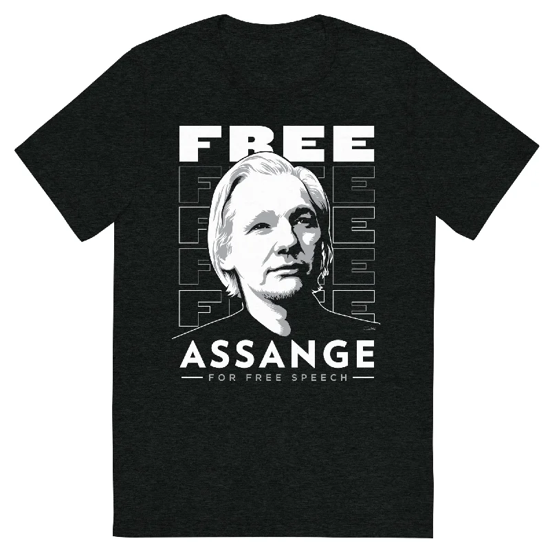 Goddess Style Free Assange Tri-Blend T-Shirt
