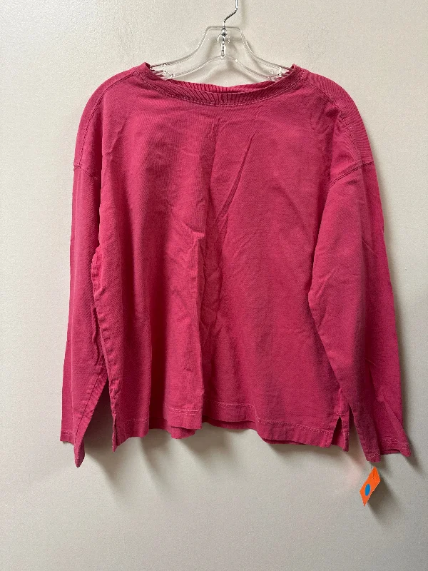 Cozy Fitting Top Long Sleeve By Old Navy In Pink, Size: M