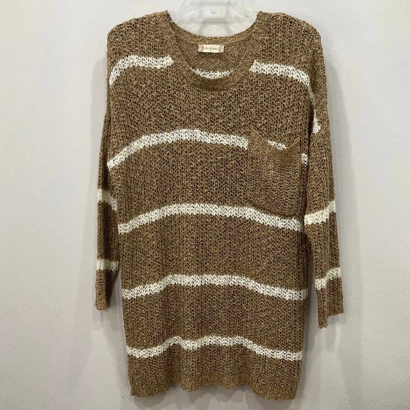 Top Long Sleeve By Altard State In Brown, Size: M