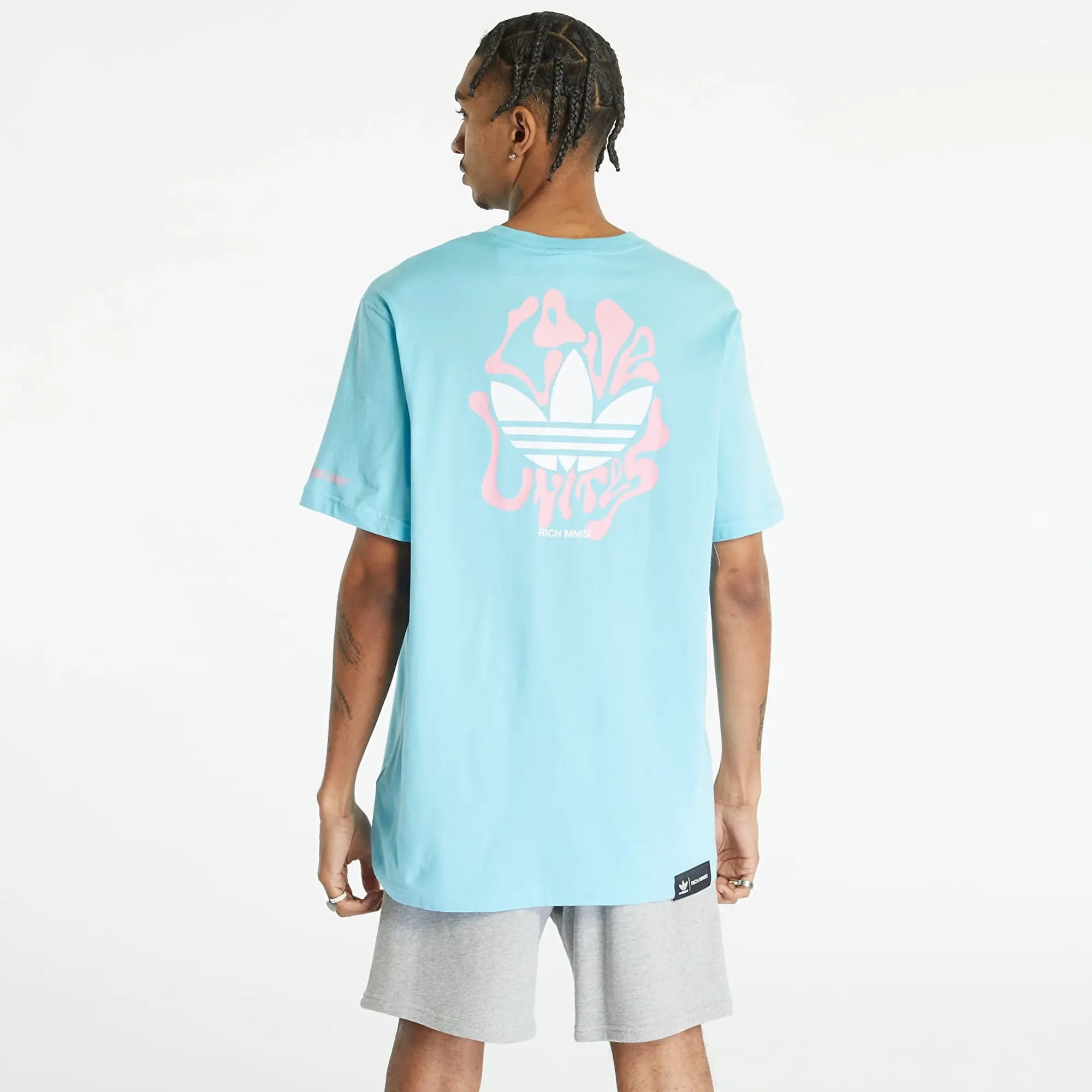 Minimal Classic Adidas Original Athletic Club 3-Stripes T-Shirt