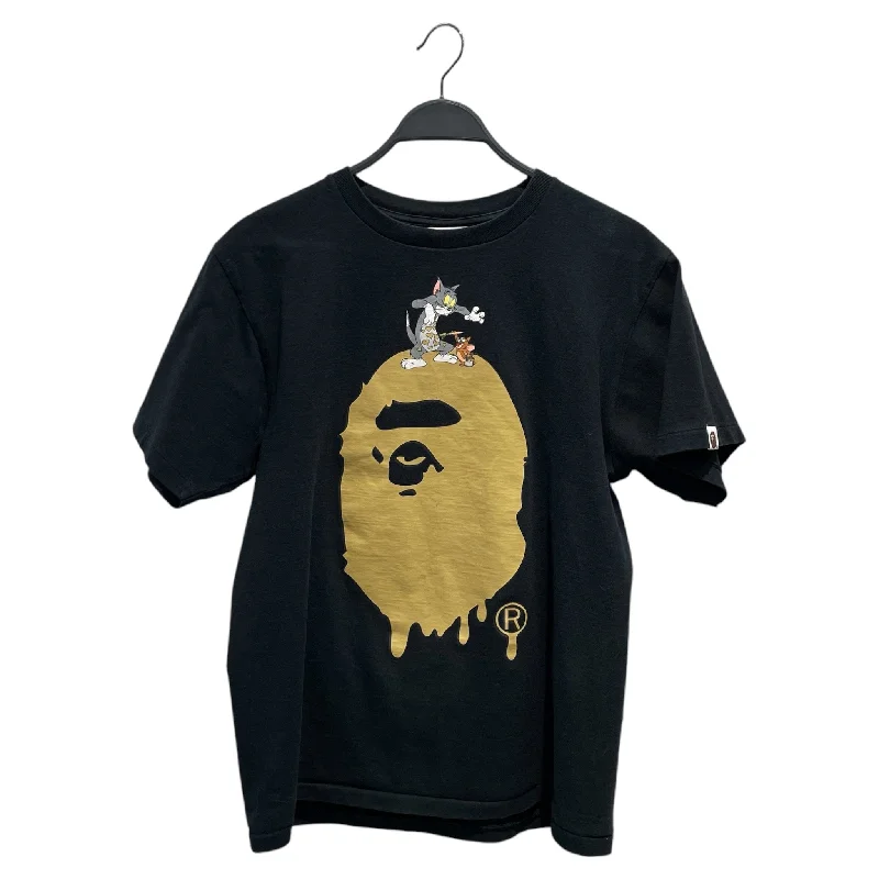 Trendy Items BAPE/T-Shirt/M/Cotton/BLK/Tom and Jerry