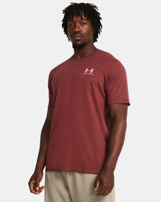High-end Design Under Armour Men's UA Sportstyle Left Chest Short Sleeve Shirt - 1326799 Assorted Colours