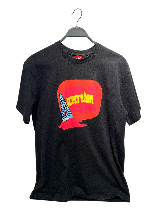 Classic Series ICE CREAM/T-Shirt/S/Cotton/BLK/
