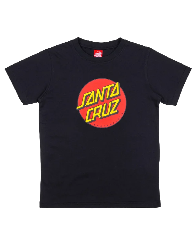 Boys Classic Dot T-Shirt in Black