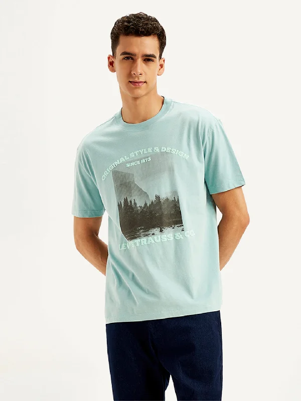Modernism Men's Graphic Print Regular Fit T-Shirt