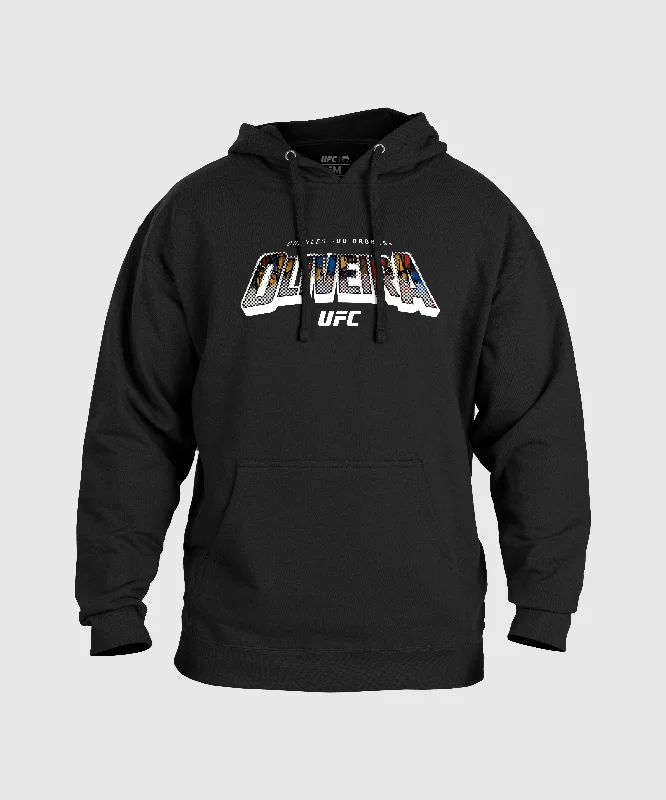 Men's UFC Unrivaled by Venum Charles Oliveira Hoodie - Black