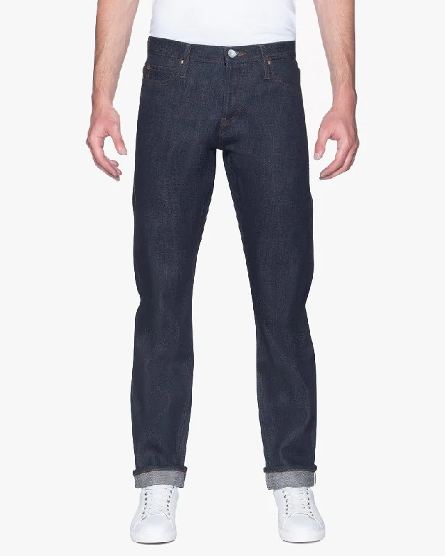 Unbranded UB121 Skinny Fit Mens Jeans - 21oz Indigo Selvedge