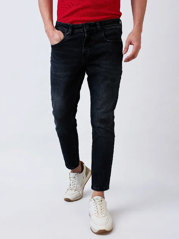 Spykar Slim Fit Mid Rise Cotton Jeans For Men