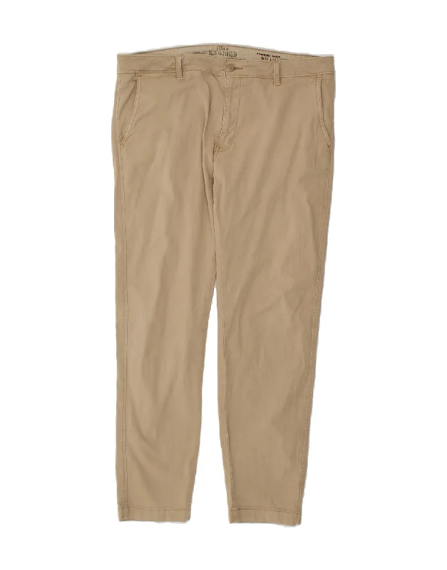Comfortable Design LEVI'S Mens Standard Fit Tapered Chino Trousers W36 L32 Beige Cotton Comfortable Design LEVI'S Mens Standard Fit Tapered Chino Trousers W36 L32 Beige Cotton