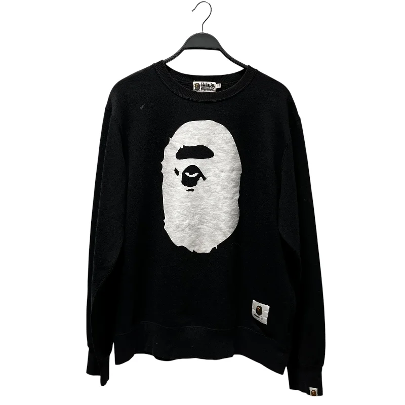 A BATHING APE/Heavy Sweater/XL/Cotton/BLK/