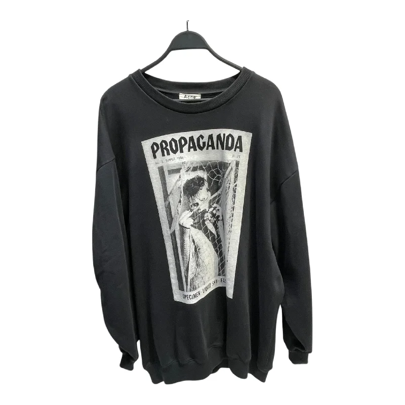 Acne Studios/Sweater/L/Cotton/BLK/Propaganda