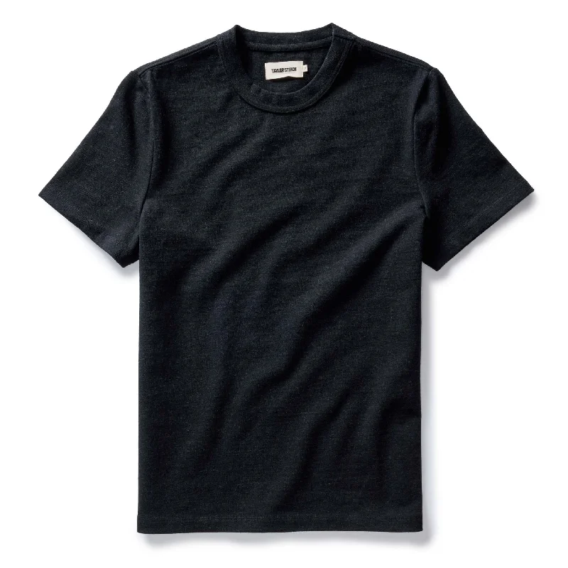 The Organic Cotton Shop Tee in Coal Twist