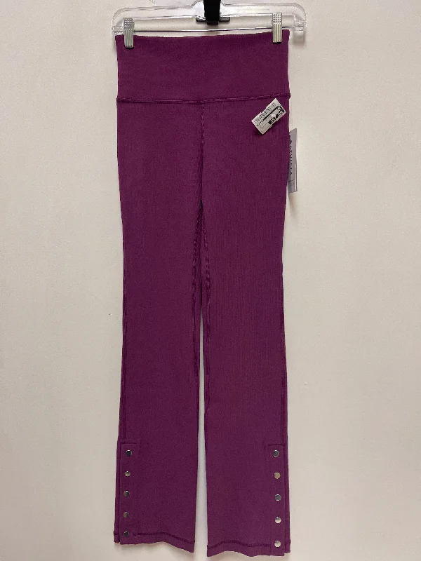 Athletic Leggings By Athleta In Purple, Size: S