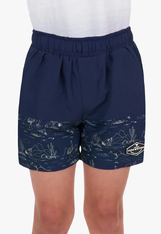 Dressing Tips Pure Western Boys Drew Board Shorts