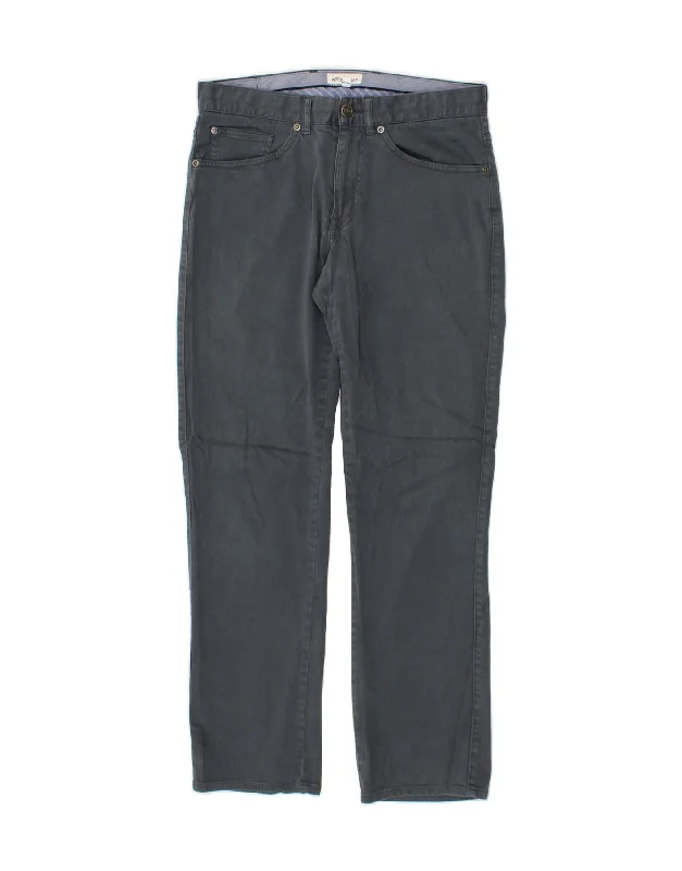 Ultra-lightweight PETER MILLAR Mens Straight Casual Trousers W30 L29 Navy Blue Cotton Ultra-lightweight PETER MILLAR Mens Straight Casual Trousers W30 L29 Navy Blue Cotton