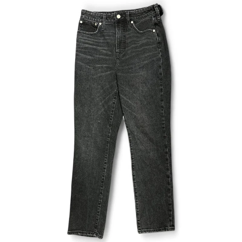 Comfortable And Simple Jeans Straight By Madewell In Black, Size: 6