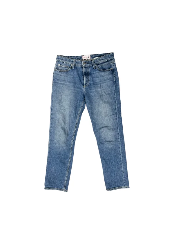 Relaxed And Casual Jeans Straight By Sundry In Blue Denim, Size: 28
