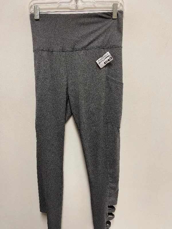 Athletic Leggings By Clothes Mentor In Grey, Size: 12