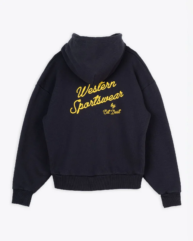 Western Sportswear Hoodie Basic Fleece Navy