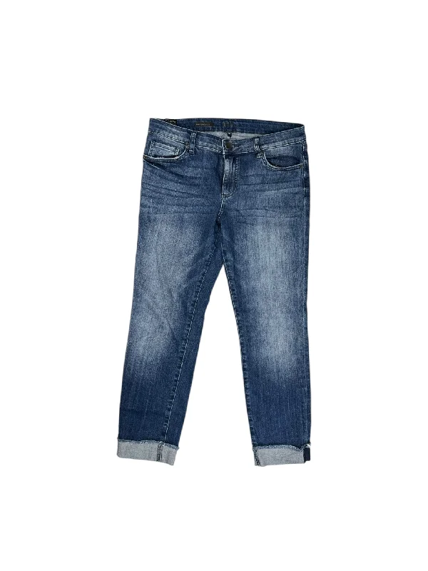 Wearable At Home Or Out Jeans Straight By Kut In Blue, Size: 10