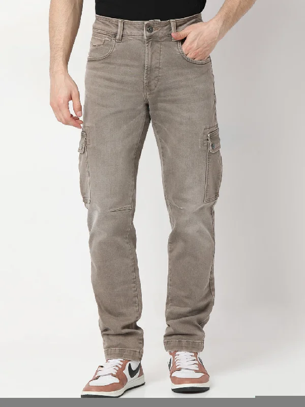 Spykar Regular Fit Mid Rise Jeans For Men