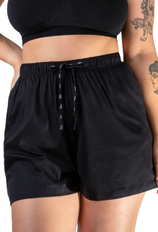Chic Relaxation 100% Cotton Anti Chafing Lounge Shorts