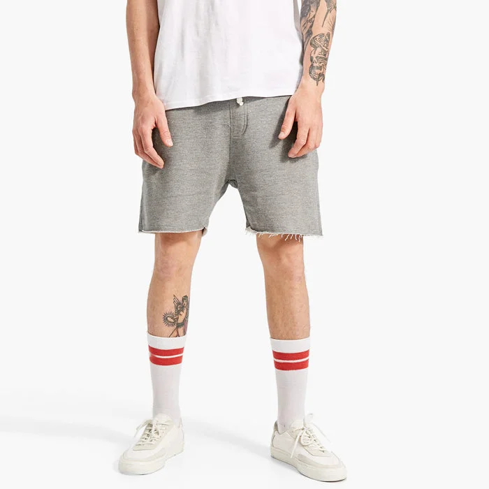 Bright Colors SDV Knit Bermuda Shorts Grey