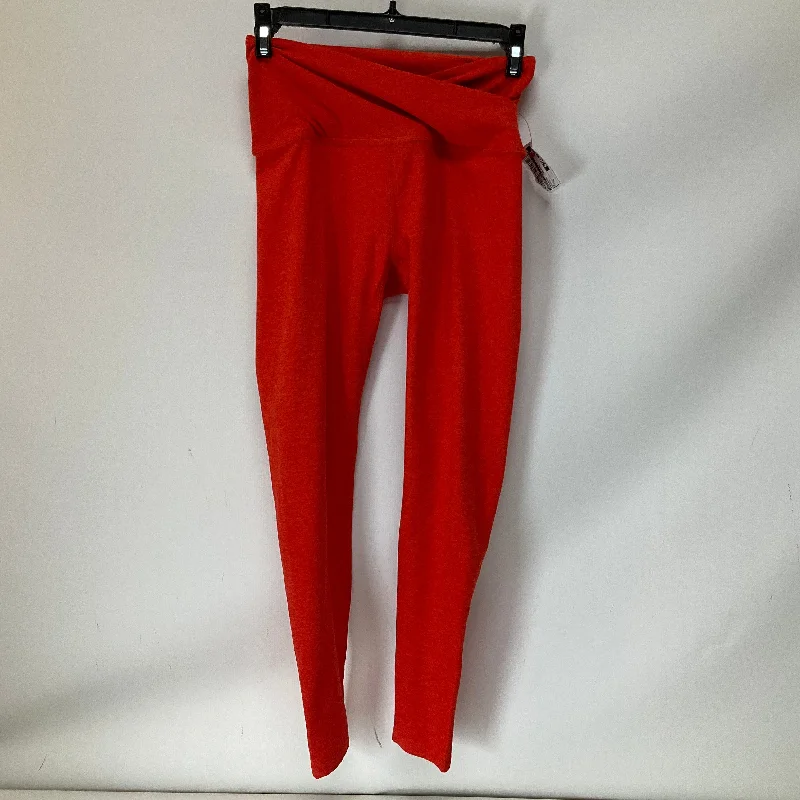 Athletic Leggings By Beyond Yoga In Orange, Size: S