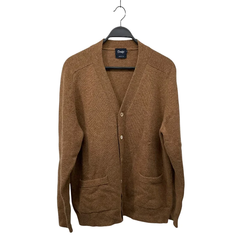 DRAKE'S/Cardigan/XL/Wool/CML/