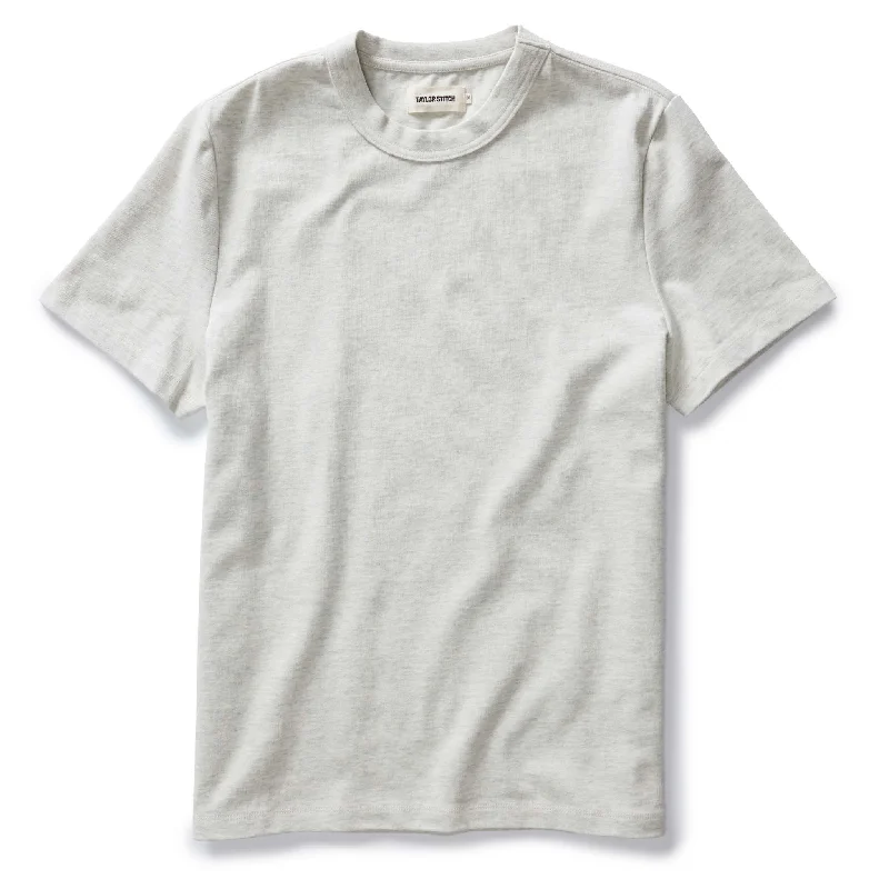 The Organic Cotton Shop Tee in Oat Twist