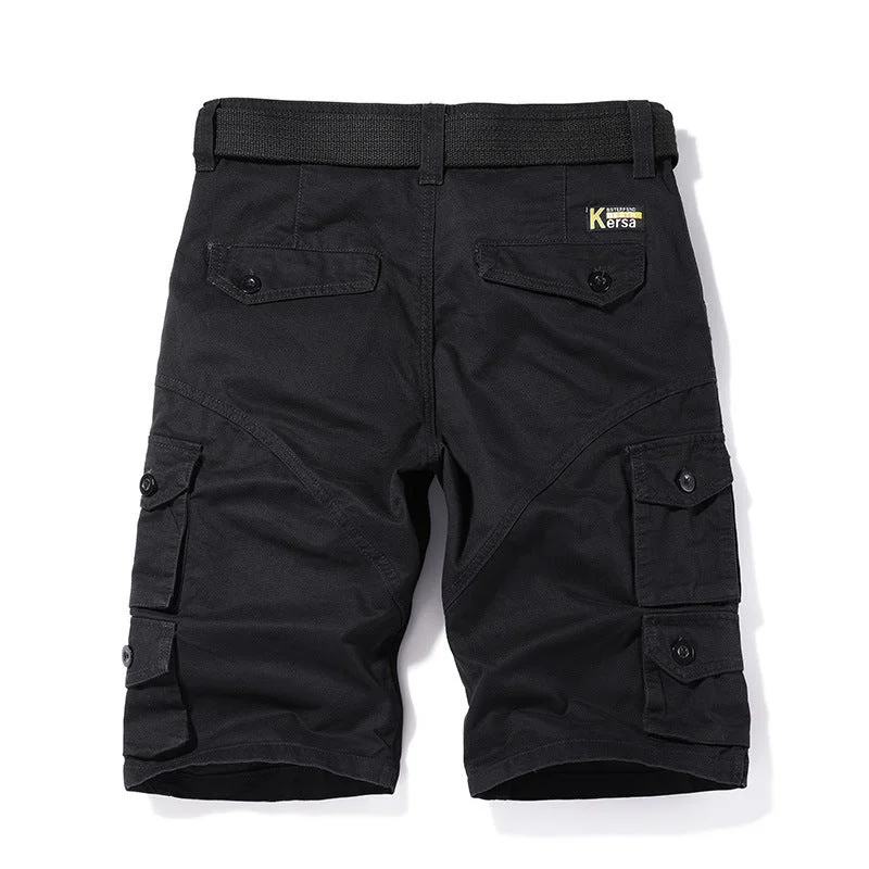 Personalized Wear Men's Summer Simplicity Multi-pocket Casual Shorts