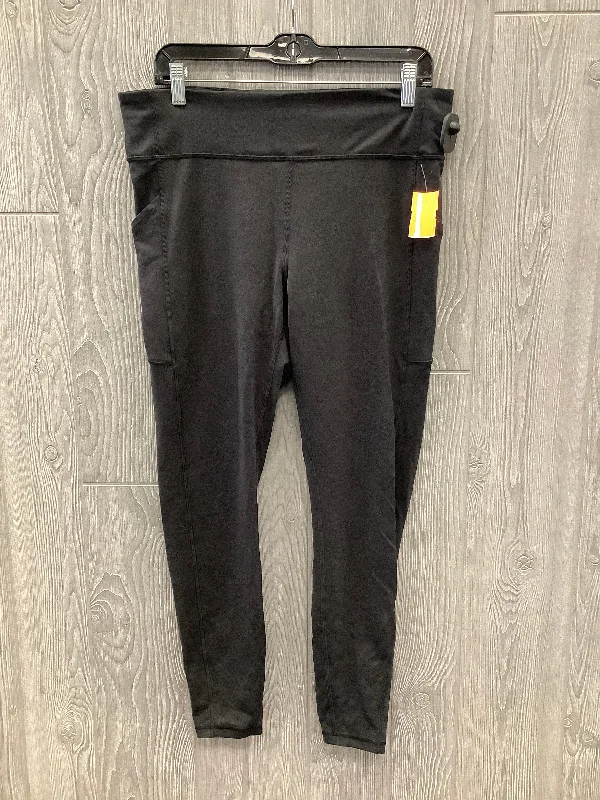 Athletic Leggings By Lululemon In Black, Size: L