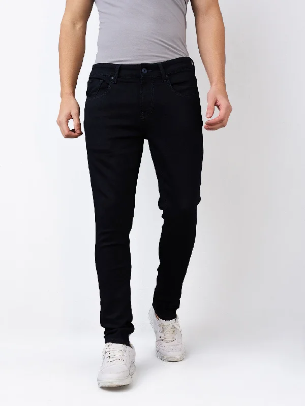 Spykar Slim Fit Low Rise Cotton Jeans For Men