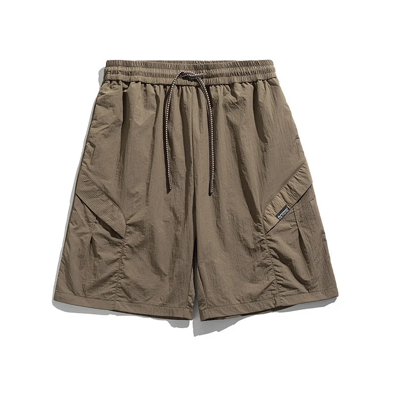 Personalized Outfit Thin Japanese Retro Overalls Shorts For Men