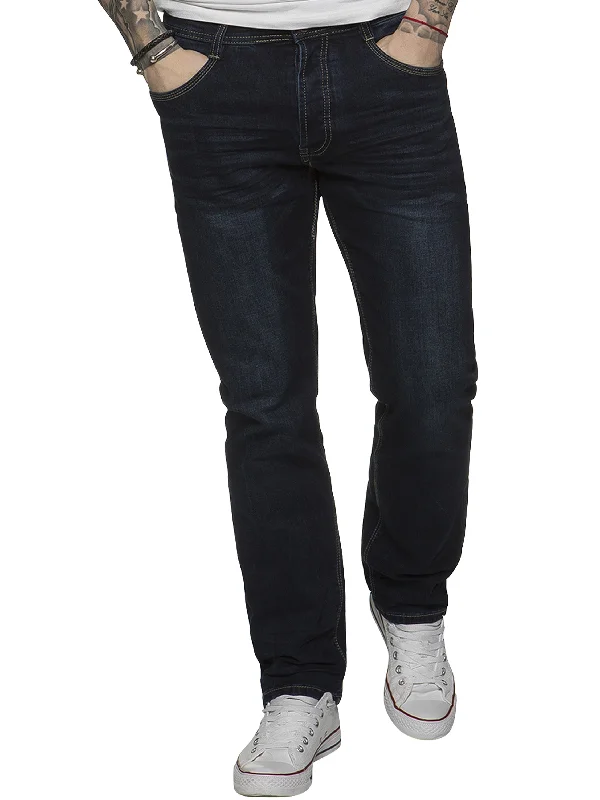 ETO | Mens Designer Tapered Fit Stretch Denim Jeans