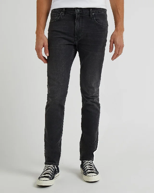 Lee Luke Slim Tapered Mens Jeans - Asphalt Rocker