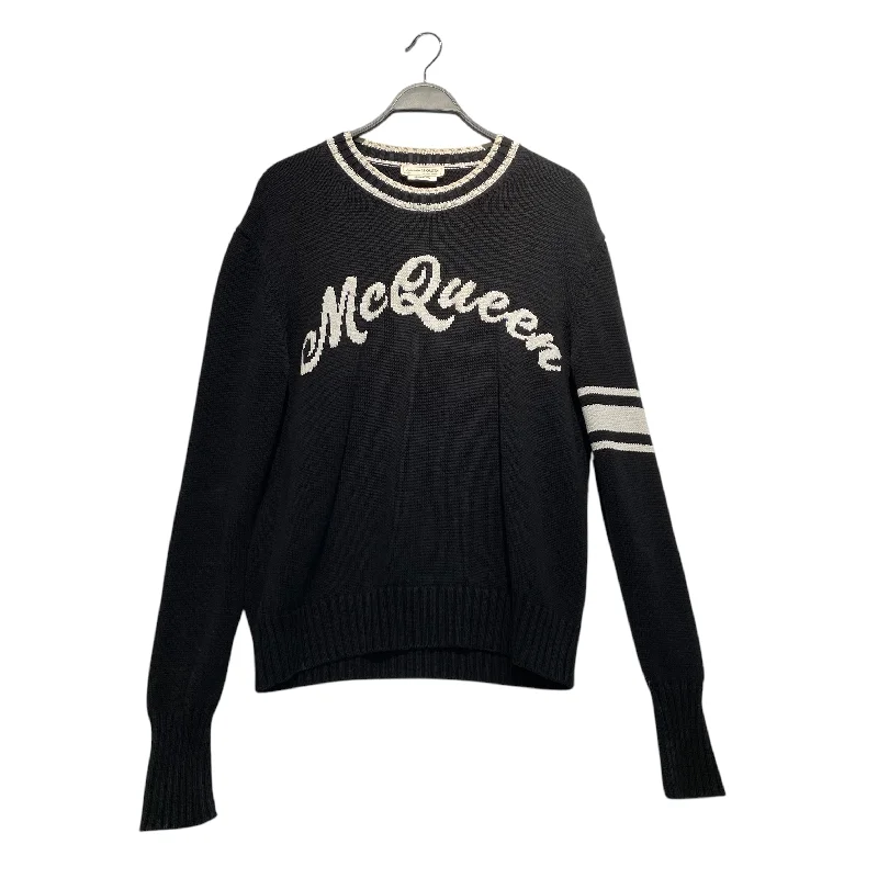 Alexander McQueen/Sweater/M/Cotton/BLK/