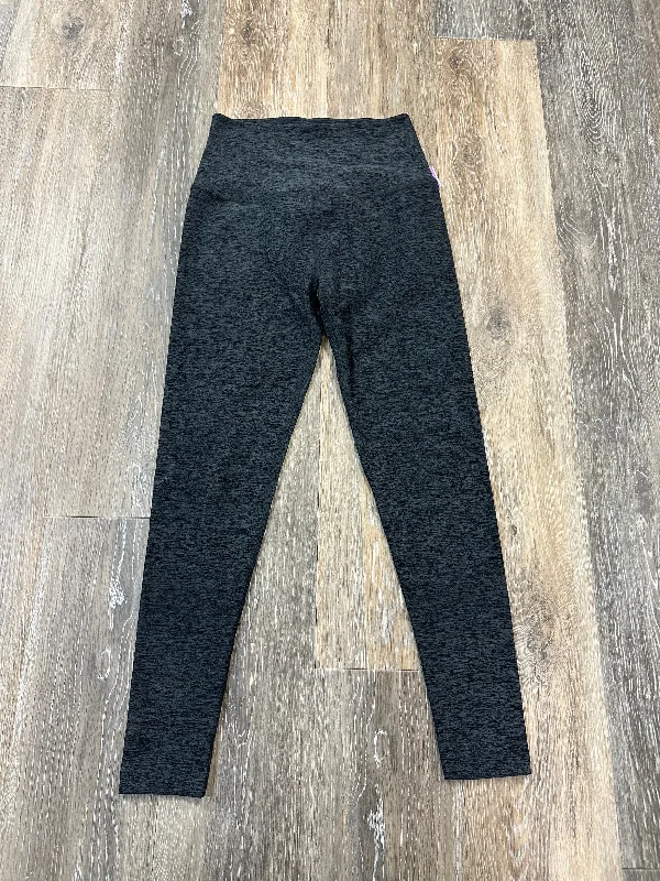 Athletic Leggings By Beyond Yoga In Grey, Size: S