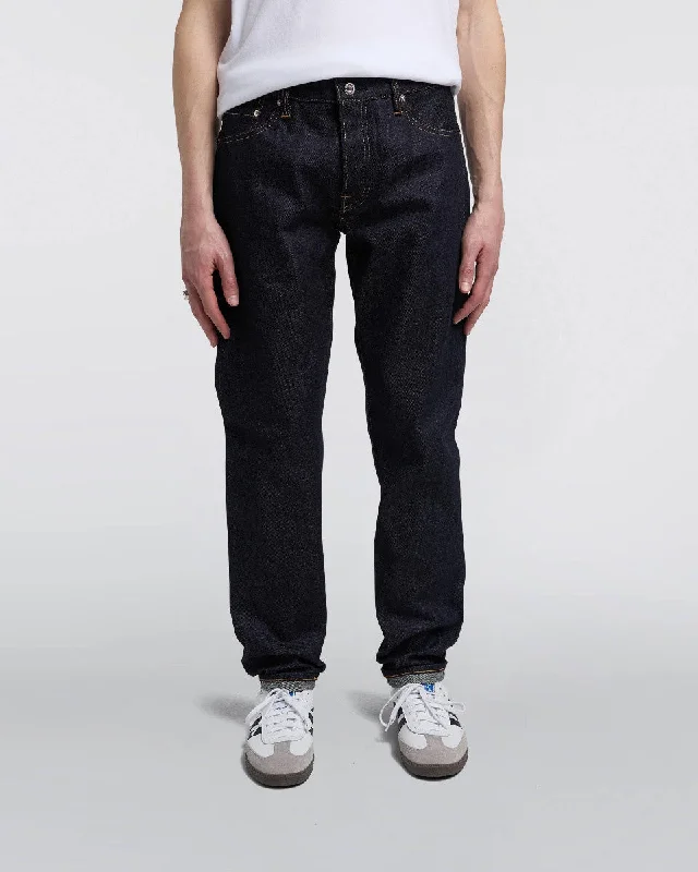 Edwin Made In Japan Regular Tapered Mens Jeans - 14oz Kurabo Recycled Red Selvage Denim / Blue Unwashed