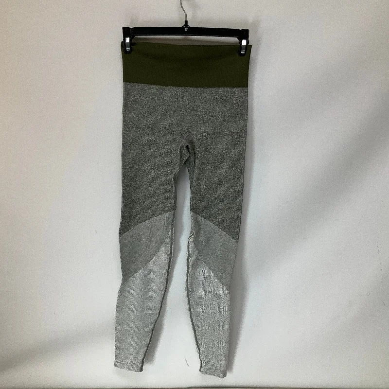 Athletic Leggings By Aerie In Green, Size: Xs