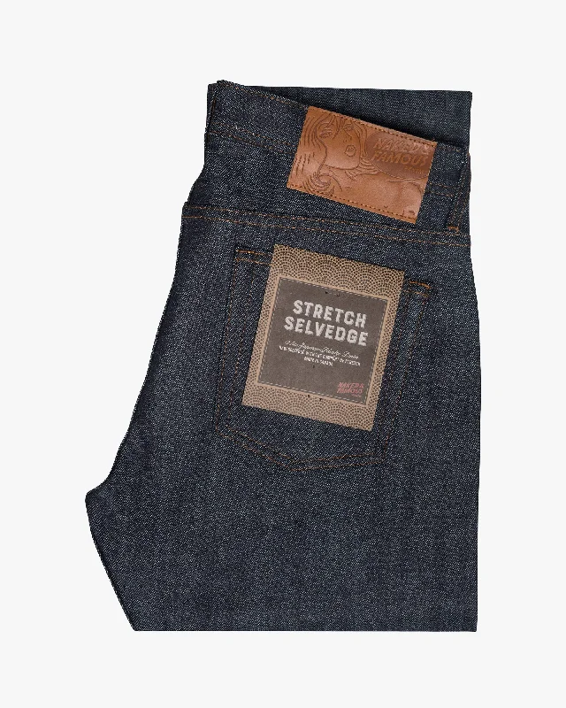 Naked & Famous Denim Weird Guy Regular Tapered Mens Jeans - Stretch Selvedge / Indigo