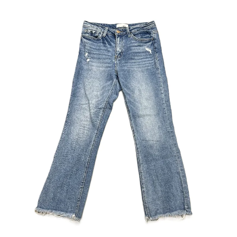 Soft Wearables Jeans Straight By Vervet In Blue Denim, Size: 4